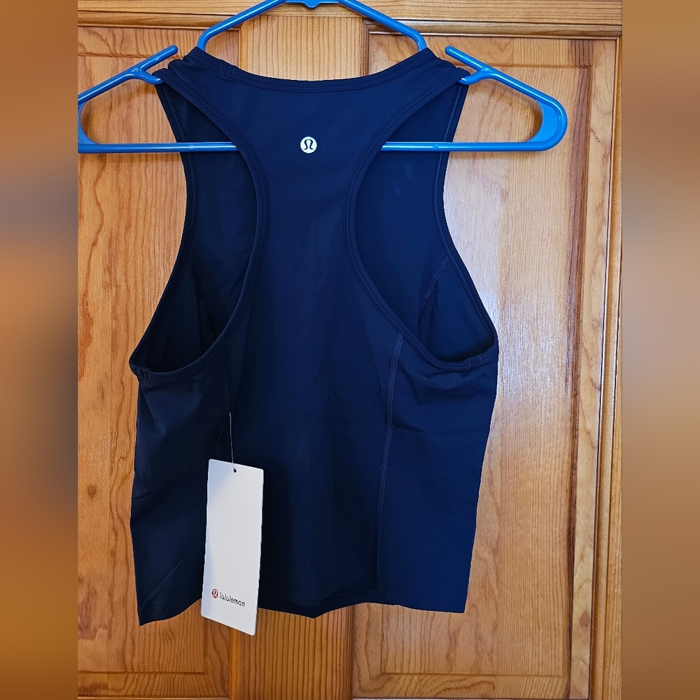 NWT Lululemon Racerback Cropped Run Tank